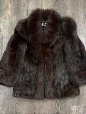SAGA MINK Vintage Fur Coat